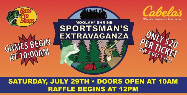 Moolah Shrine Sportsman's Extravaganza July 29th 2023